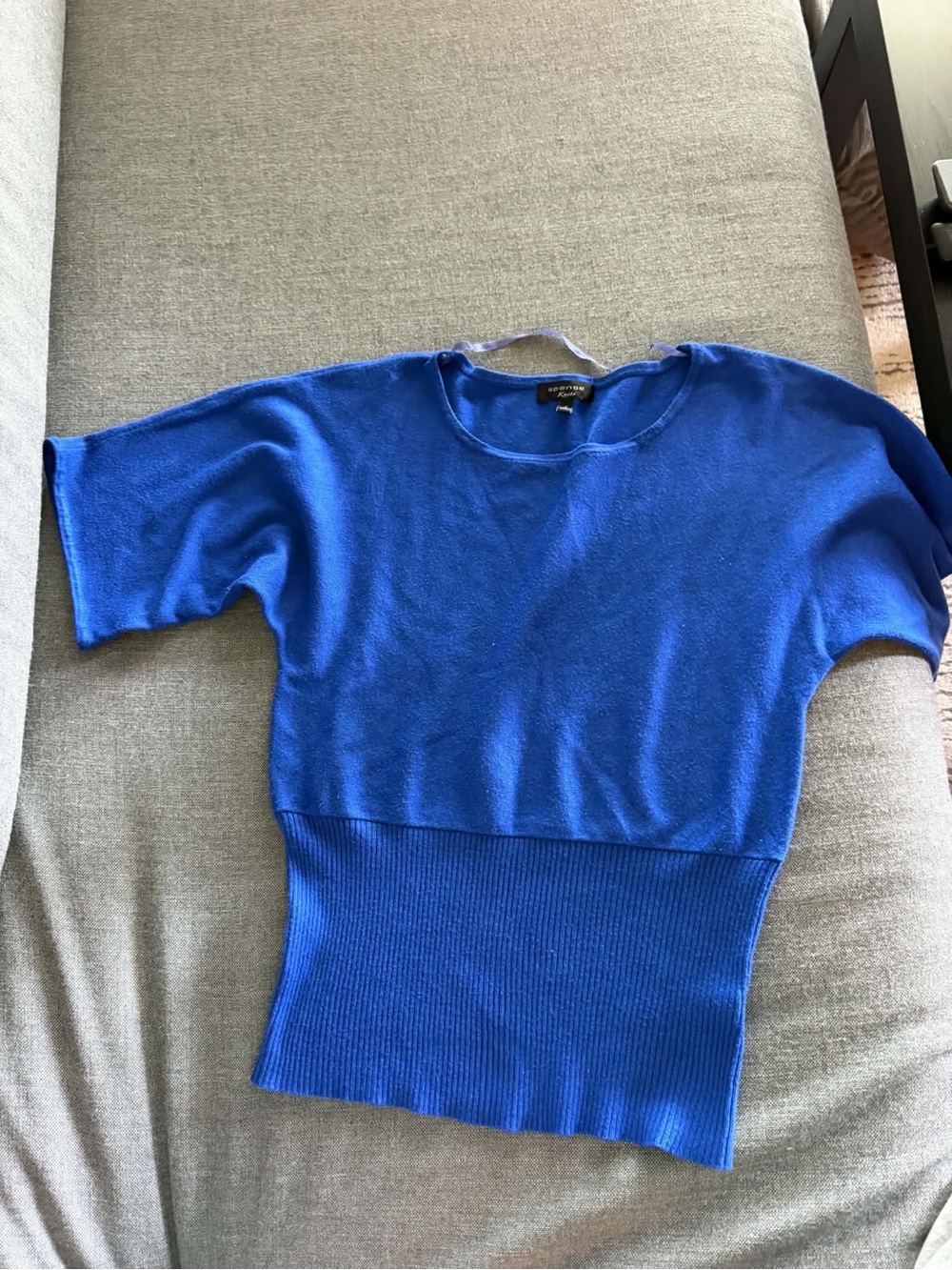 Women’s Short Sleeve Top in Bright Blue